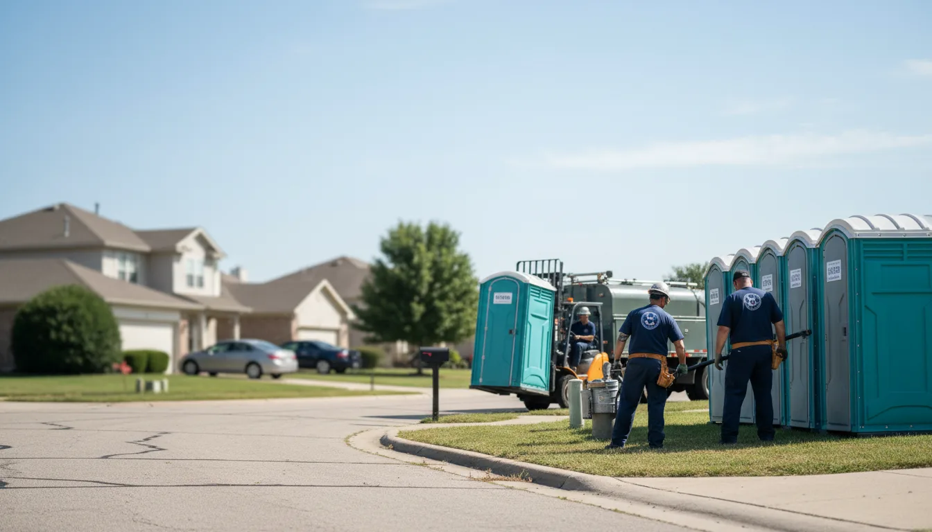 Porta Potty Rental in Cherryvale, KS near me